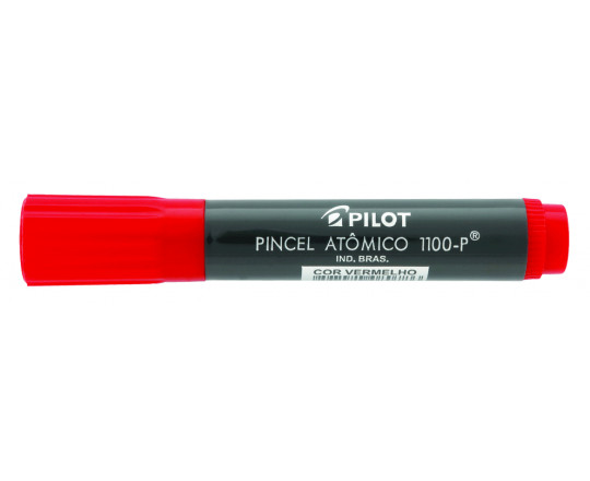 Pincel Atômico 1100-P Vermelho Pilot
