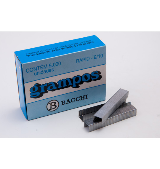 Grampo 9/10 c/5000 Galvanizado Bacchi