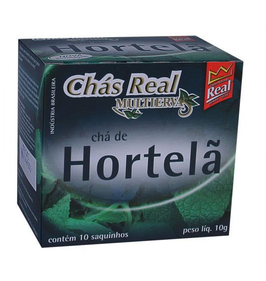 Chá Real Multiervas Hortelã c/10