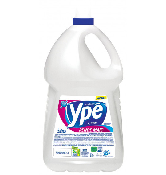 Detergente 5l Clear Ypê