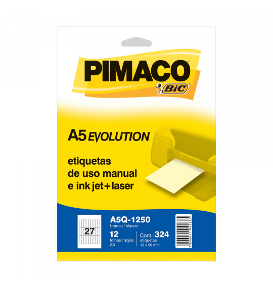 Etiqueta A5Q 1250 Pimaco