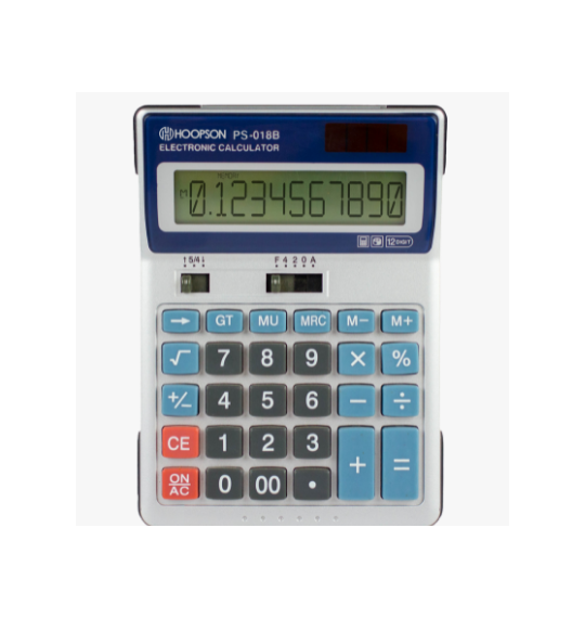 Calculadora 12dig PS-018B Hoopson