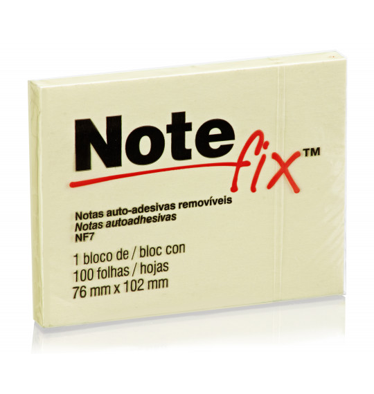 Bloco 76x102 Amarelo Notefix